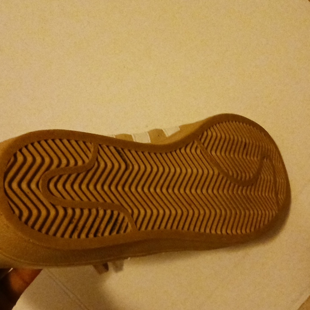 RARE🔥 Adidas Pro Model Khaki Brown Leather Vintage Basketball Sz 9 Men's Shoes - Picture 8 of 8